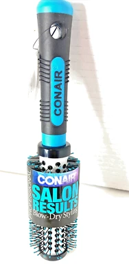 Cepillo de peinado con secado por soplado Conair Professional Salon Results magenta/negro nuevo Foto 1 de 4