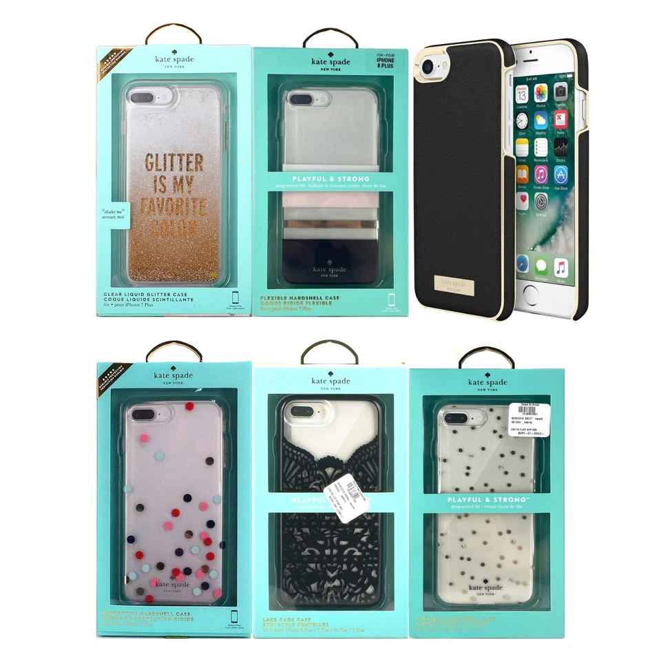 Kate Spade New York Fashion Case Cover For Apple iPhone 8 Plus & iPhone 7 Plus - Image 1 of 1