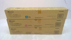 Muratec MFX-C2280/C2880/C3680 Cyan/Magenta/Yellow Color Toner Set TS3680 - Picture 1 of 5