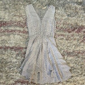 Rebecca Taylor silk patterned dress 0