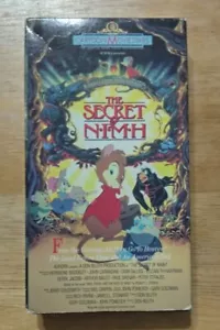 The Secret of NIMH VHS MGM Dolby Cartoon 1982 1990, Rare VHS, Vintage VHS - Picture 1 of 4