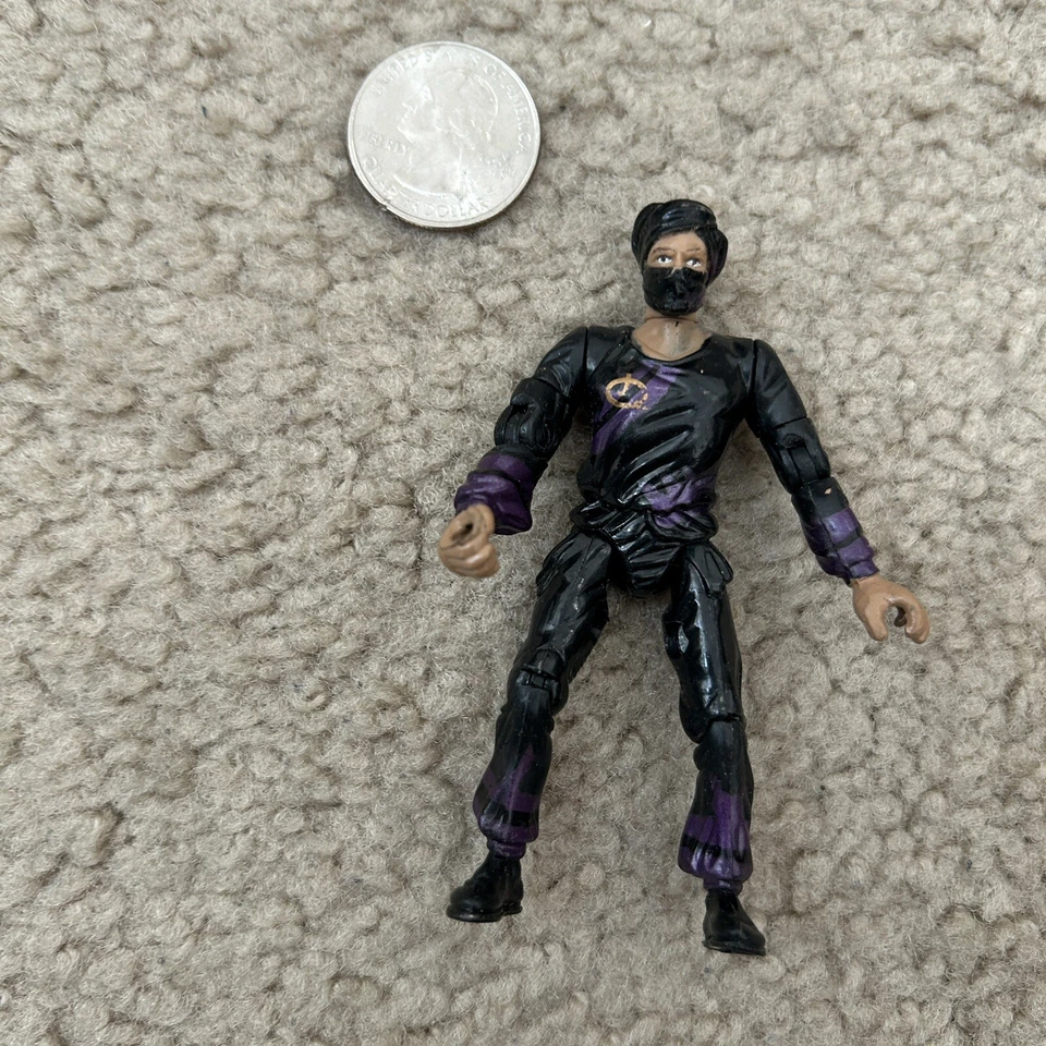 Figura Galoob suelta rara de colección Johnny Quest HADJI NINJA 3 pulgadas Foto 1 de 1