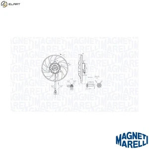 FAN ENGINE COOLING 069422890010 FOR VW CALIFORNIA/T5/Camper TRANSPORTER/Van 2.0L - Picture 1 of 9