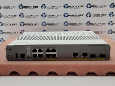 CISCO Layer 2 Network Switch WS-C2960CX-8PC-L Catalyst Series, Grade A, SKU 5564 - Image 1 of 3