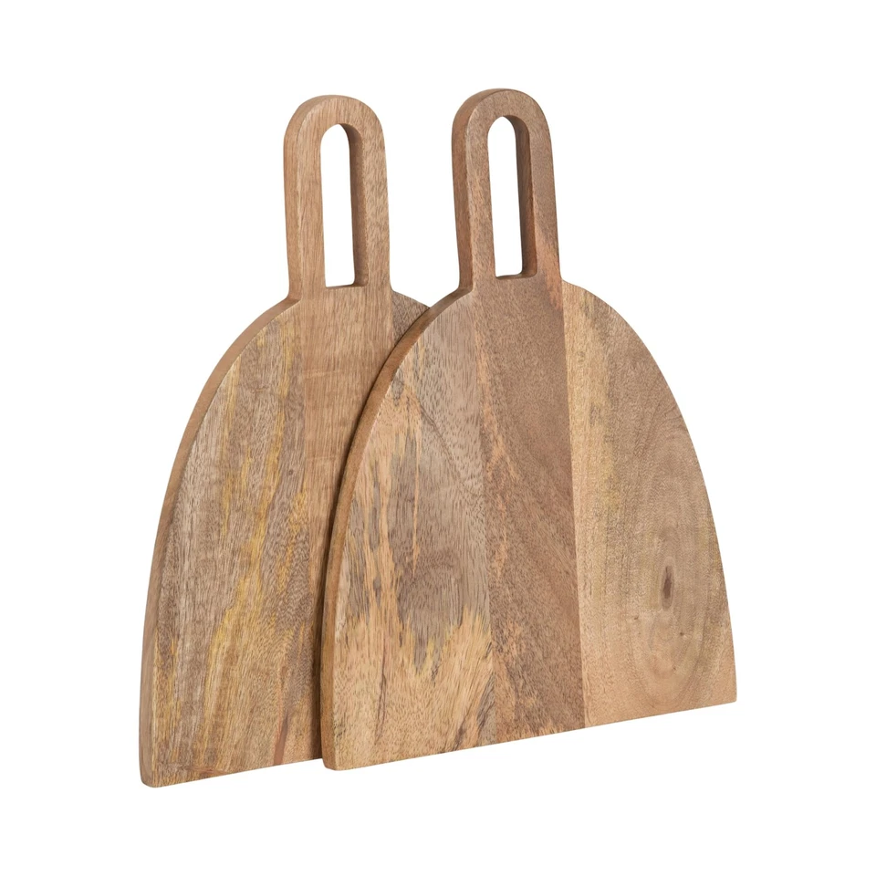 Staven Transitional Two-Piece Serving Boards Set, 14 x 10, Set of 2, Natural ... - Image 1 of 4