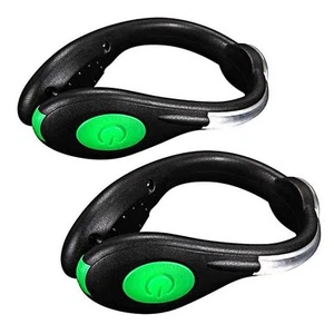 LED Shoes Clip Lights USB Charging for Night Running Gear, Color RGB Strobe a... - Picture 1 of 9