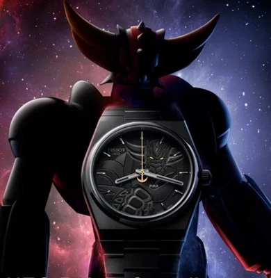 Tissot Prx Grendizer Goldrake Orologio 50th Anniversary/Limited Ed+Lito Firmata! - Immagine 1 di 4