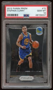 2012-13 Panini Prizm #72 Stephen Curry PSA 10  Warriors 1st Prizm Card! 📈 - Picture 1 of 2