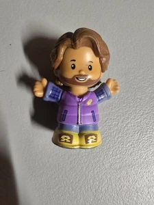 Fisher Price Little People AFRICAN AMERICAN DAD MAN BEARD Father Hispanic - Picture 1 of 3