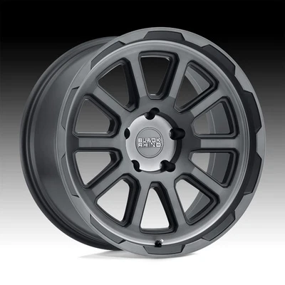 Black Rhino Chase Brushed Gunmetal 20x9.5 5x5 -18mm (2095CHS-85127G71) - Image 1 of 3