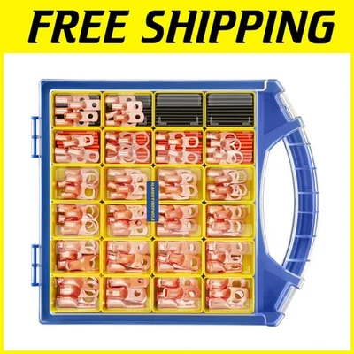 Комплект концов кабеля аккумулятора 220 шт. с термоусадочными трубками - Изображение 1 из 4