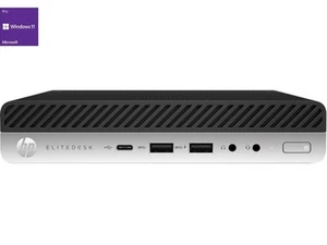 HP EliteDesk 800 G4 Mini-PC intel i5 Gen 8 32 GB 512 GB Win11 Pro - Bild 1 von 4