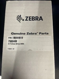 79804M Original Printhead for Zebra ZM600 Thermal Label Printer 300dpi - Photo 1/3