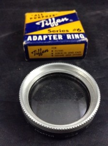 Tiffen All Purpose #6 Camera Adapter Ring Vintage Photography Accessory
