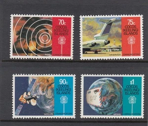 COCOS Islands 1987 COMMUNICATION set of 4 MNH - Bild 1 von 1