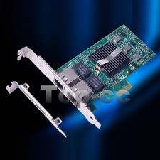 Intel 82575EB Dual RJ45 Port 1Gbps PCI-E X1 Gigabit Server Adapter ESXI ROS