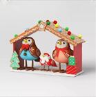 NEW Featherly Friends Gingerbread Bird Christmas Set Target Wondershop 4 Pc