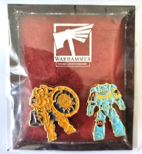 40k AoS Warhammer Birthday Store Anniversary Badges Space Marines Stormcast 2022 - Bild 1 von 1