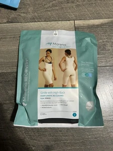 Marena Recovery Girdle With High Back, Medical Grade Compression Size S Beige - Picture 1 of 10