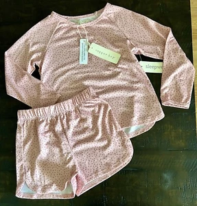Copper Key Girls 2 Piece Pajama Set Size 5 Retail $30.00 New With Tags - Picture 1 of 3
