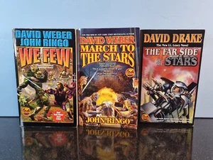 3 X Sci Fi Paperbacks David Weber, John Ringo & David Drake US 1st Edition VGC  - Picture 1 of 24