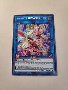 Yugioh - Nephthys, the Sacred Flame HISU-EN008 NM 1st ed Secret Rare - Bild 1 von 1