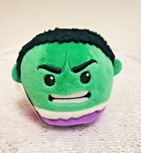 Hallmark Marvel Fluffballs Hulk Plüsch Stofftier Ornament Dekoration Neu mit Etikett - Bild 1 von 8