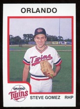 1987 Pro Cards Orlando Twins STEVE GOMEZ RC TWINS ATHLETICS CAL STATE POLYTECH