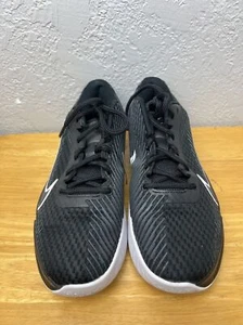 Nike Court Air Zoom Vapor 11 HC Womens Size 8.5 Black Tennis Shoes Sneakers - Picture 1 of 11