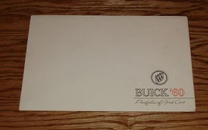 Folleto de ventas Buick 1960 original portafolio 60 LeSabre Electra Invicta - Imagen 1 de 2