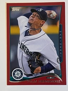 Topps 2014 - Félix Hernández #401 rojo casi nuevo+ - Imagen 1 de 2