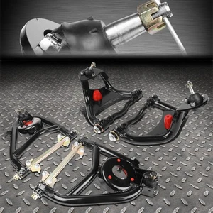 FOR 55-57 CHEYV BEL AIR 150 210 TUBULAR FRONT UPPER+LOWER SUSPENSION CONTROL ARM - Picture 1 of 7