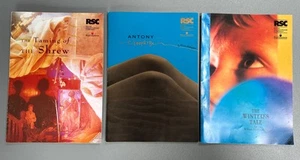 RSC Shakespeare Programmes x 3 / 1990s - Picture 1 of 2