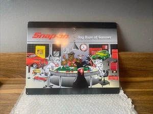 Letrero de metal Snap On Dog Daze of Summer aproximadamente 15 X 12 ¡NUEVO! - Imagen 1 de 4