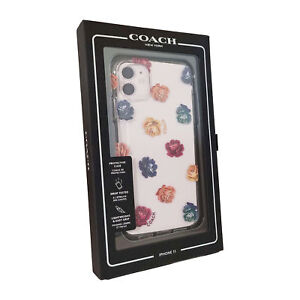 Coach Protective Case for iPhone 11 - Dreamy Peony Clear/Rainbow