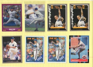 DAVID CONE 23-card lot Mets Blue Jays Yankees - Picture 1 of 3