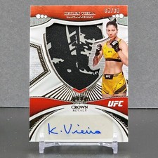 2023 Panini Chronicles UFC Ketlen Vieira Crown Royale Silhouettes /99