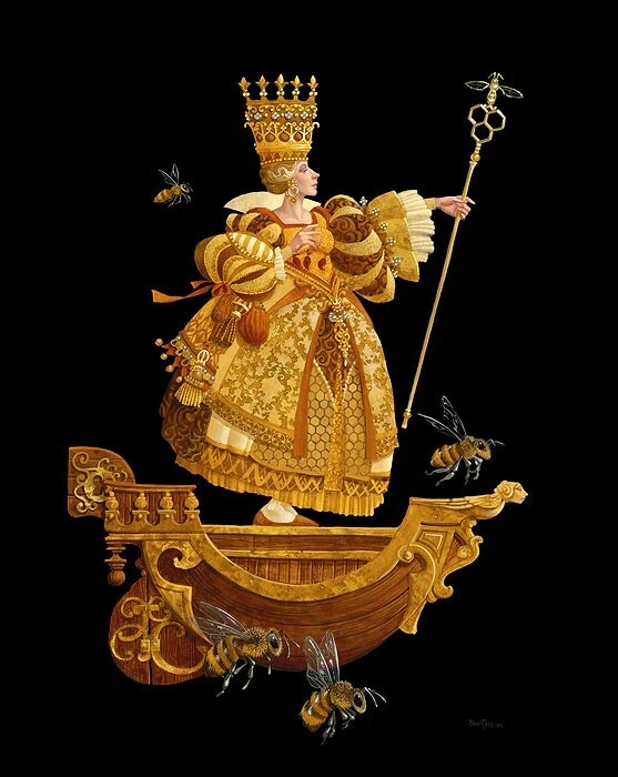 Lienzo Queen Bea de James C. Christensen edición abierta Foto 1 de 1