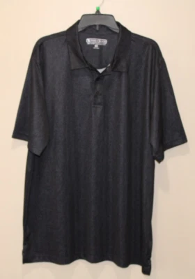 Pebble Beach Shirt Mens 2XL Black Designed Golf Polo Dry-Luxe Performance PGA - Image 1 of 4