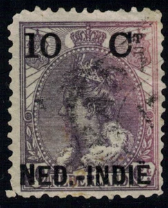 Dutch West Indies (Netherlands West Indies) - #31 (1900) Ned. Indie Overprint - Picture 1 of 1