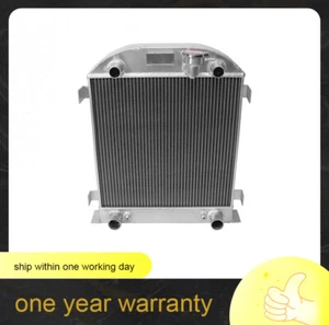 Radiator For Fit 1928-1929 Ford Model 81 A Model 48 Flathead Engine V8  (MT/AT) - Picture 1 of 9