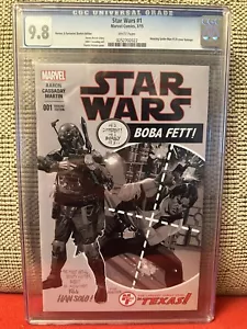STAR WARS #1 CGC 9.8 Spider-Man 129 Homenaje - Variante Daniel Acuña Cubierta en B&W - Imagen 1 de 2