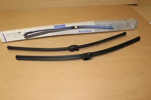 Front Wiper Blade Set VW Touareg 2007-10 NON UK / LHD 7L0998002 New Genuine VW - Picture 1 of 2