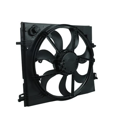 Conjunto de ventilador de refrigeración del radiador para Nissan Rogue Sport 2017 2018 2019 2,0 L negro Foto 1 de 4