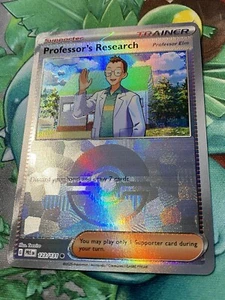 Professor's Research (Elm) Poke Ball Holo | Pokemon Prismatic Evolutions 123/131 - Bild 1 von 4