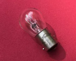 TOSHIBA • NOS 6V 21/3CP Tail light Bulb Yamaha DT1 DT2 DT3 RT1 RT2 RT3 TT500 - Foto 1 di 1