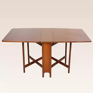 G Plan Teak Esstisch Gateleg Drop Leaf Mid Century Vintage 70er Jahre - Bild 1 von 11