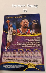 1997/98 Stadium Club MEMBERS ONLY Juwan Howard RARE🔥