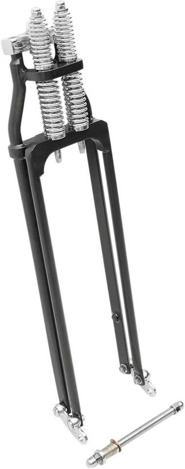 Lowers 2"" Black Springer Forks Harley-Davidson Softail Standard FXST 1985-1993 - Image 1 of 1