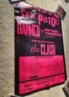 Sex Pistols Anarchy in the UK tour 1976 1977 poster Clash Damned punk Rock Promo